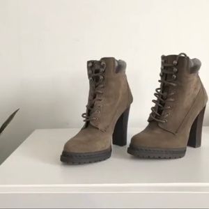 BCBGeneration Laced-Up Bootie